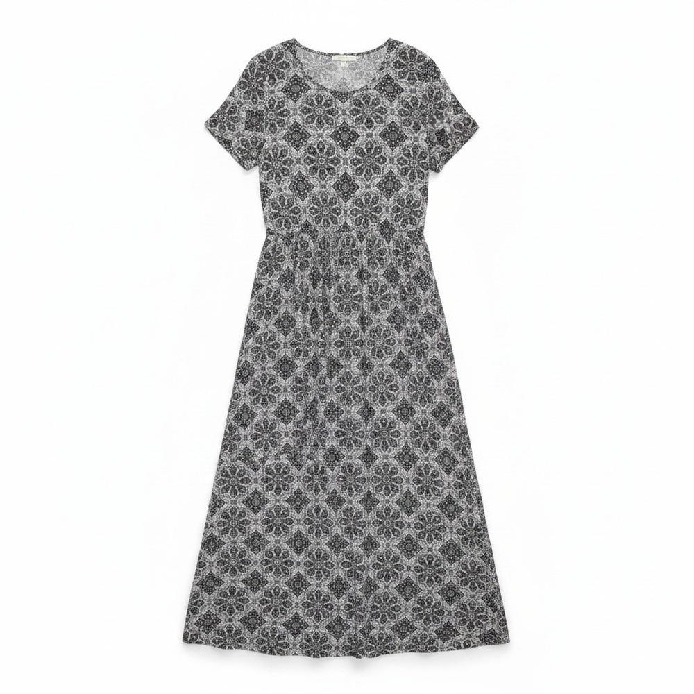 Amazon Essentials Boho Medallion‎ Maxi Dress L Boho Jersey Comfy